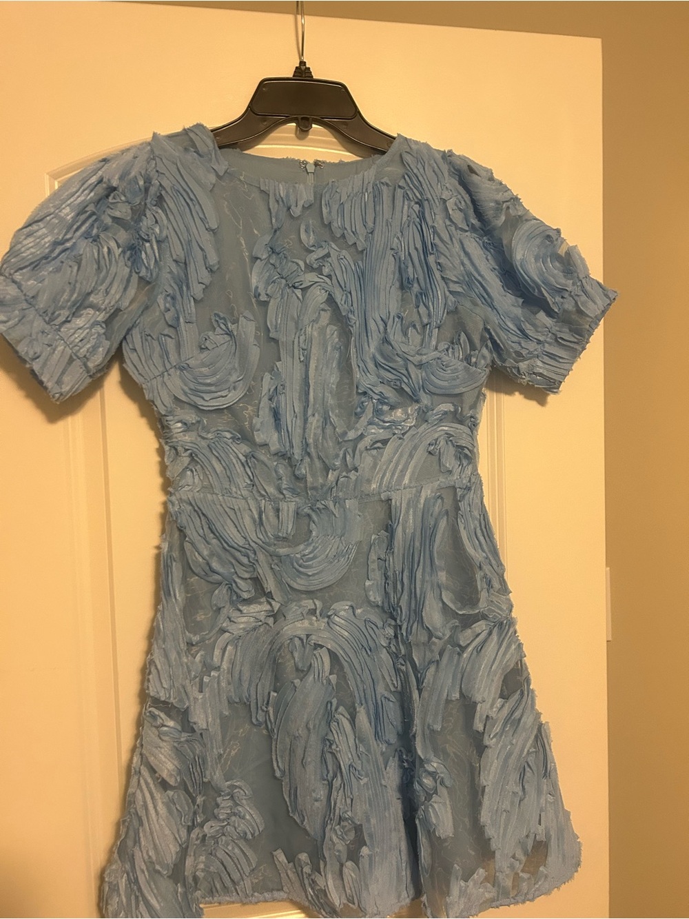 Lena Light Blue Mini Dress